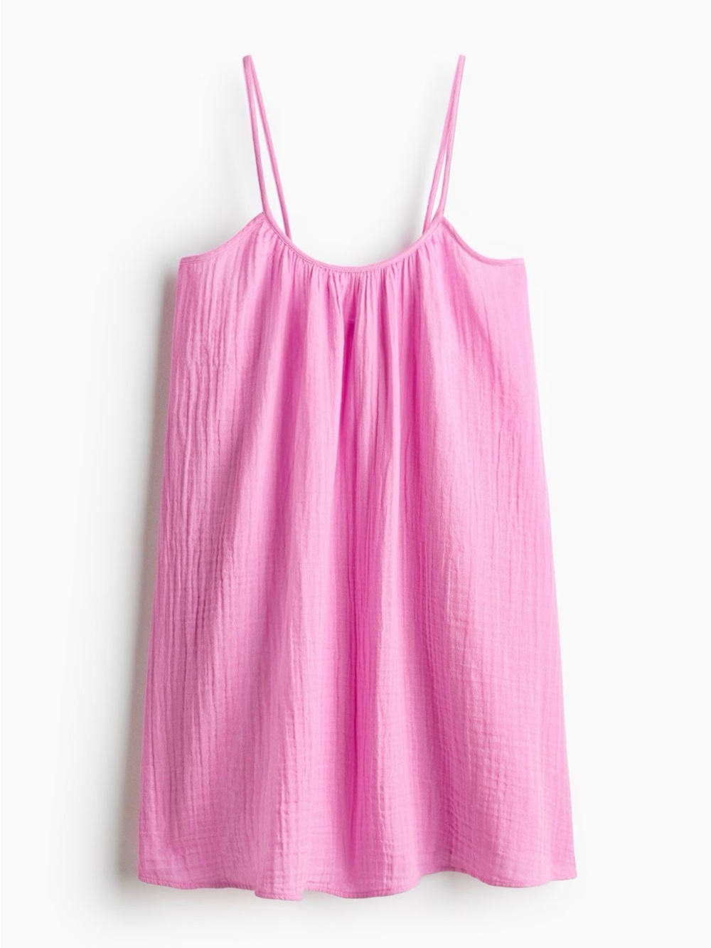 Pink Spaghetti Strap Sundress
